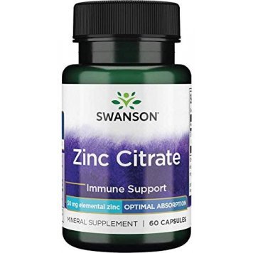 Swanson Zinc Citrate 50 mg 60 капс-0