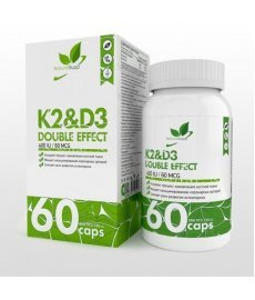 NaturalSupp Vit D3+K2 60 капс