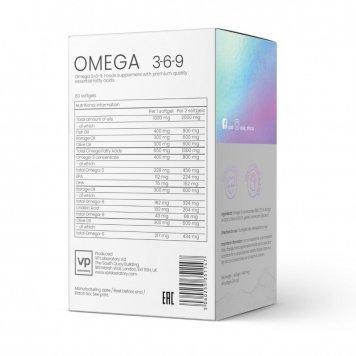 Витамины VPLab Omega-3-6-9 60капс-1