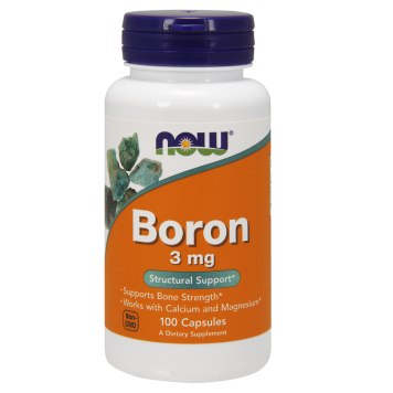 NOW Boron 3 мг 100 капс-0