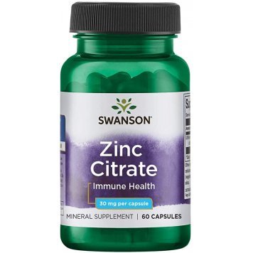 Swanson Zinc Citrate 60 капс-0
