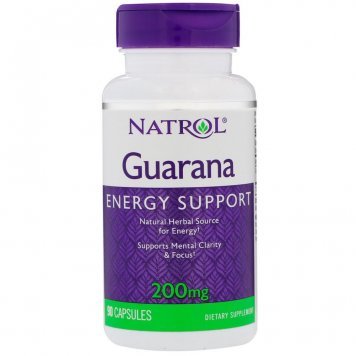 Natrol Guarana 90 капс-0