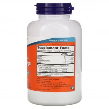 NOW Super Omega-3  EPA 120 капс-1