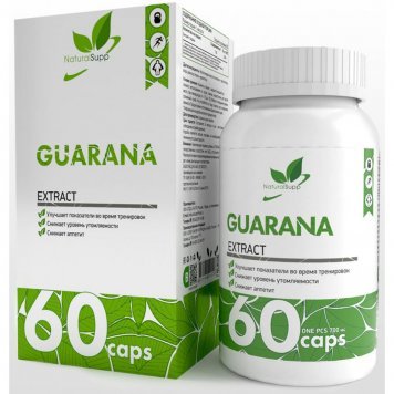NaturalSupp Guarana 60 капс-0