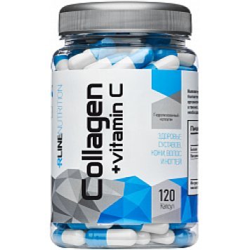 R-LINE Collagen + Vitamin C 120 капс-0