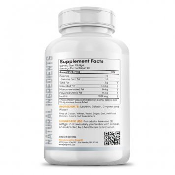 Proper Vit Sunflower Lecithin 1200 mg 90 капс-1