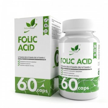 NaturalSupp Folic Acid 60 капс-0