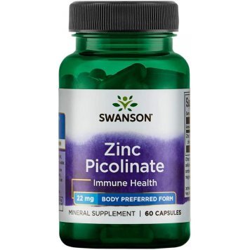 Swanson Zinc Picolinate  Body Pref 22 mg 60 капс-0