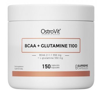 OstroVit BCAA + Glutamine 1100 300 капс-0
