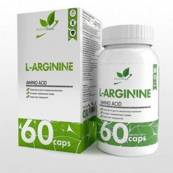 NaturalSupp Arginine 60 капс-0