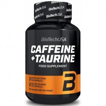Biotech Caffeine+Taurine 60 капс-0