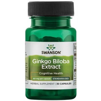 Swanson Ginkgo Biloba 30 капс-0