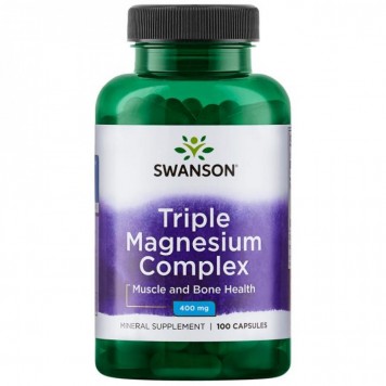 Swanson Magnesium Complex 400 мг 100 капс-0