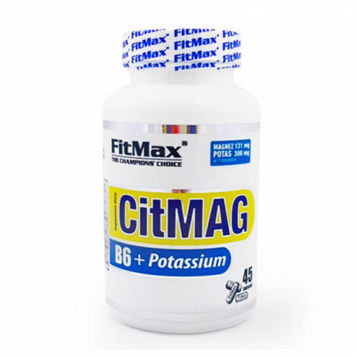 FitMax Magnesium B6+Potassium 90 таб-0