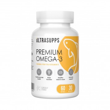 Ultrasupps Omega-3 60 капс-0