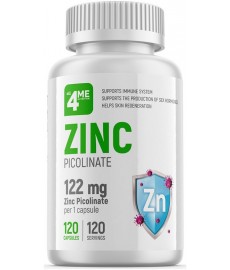 all4Me Nutrition Zinc Picolinate 122mg 120 капс