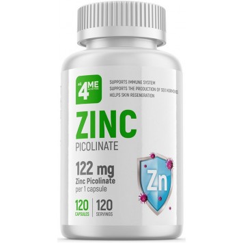all4Me Nutrition Zinc Picolinate 122mg 120 капс-0