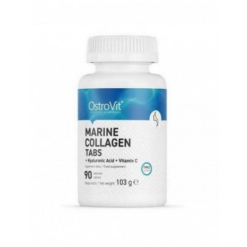 OstroVit Marine Collagen + Hyaluronic Acid + Vitamin C 90 таб-0
