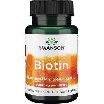 Swanson Biotin 5000 100 капс-0