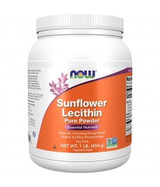 NOW Sunflower Lecithin 454 гр