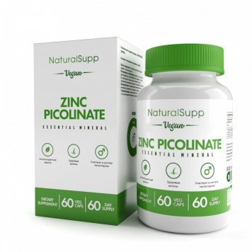 NaturalSupp Zinc Picolinate 60 капс-0