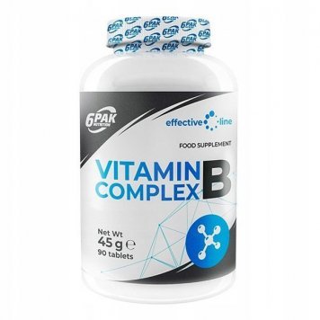 6Pak Nutrition Vitamin B Complex 90 таб-0