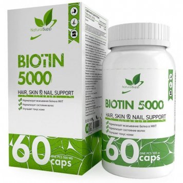 NaturalSupp Biotin 60 капс-0