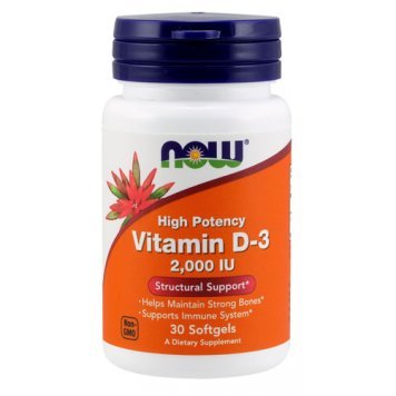 Now Vitamin D3 2000 30 капс-0