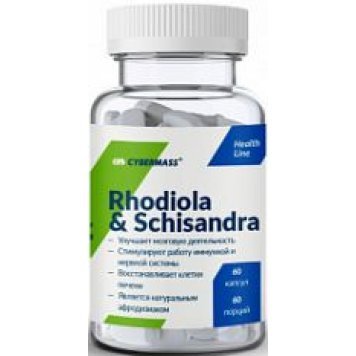 Сybermass Rhodiola Rosea & Schisandra 60 капс-0
