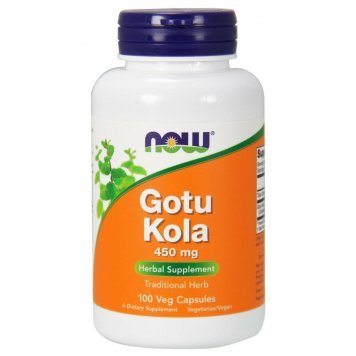 NOW Gotu Cola 450mg 100 капс-0