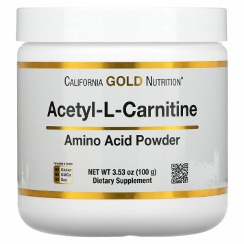 California Gold Nutrition Acetyl-L-Carnitine 100 гр-0
