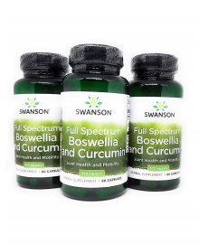 Swanson Full Spectrum Boswellia and Curcumin 60 капс