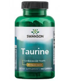 Swanson Taurine 500mg 100 капс