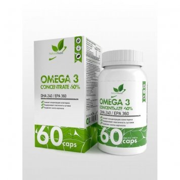 NaturalSupp Omega 3 Concentrate 60% 60 капс-0