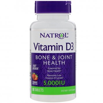 Natrol D3 5000 90 таб-0