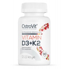 OstroVit Vitamin D3 2000+K2 90 таб