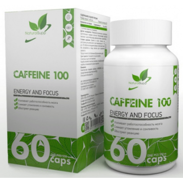 NaturalSupp Caffeine 60 капс-0