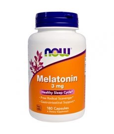 NOW Melatonin 3мг 60 капс