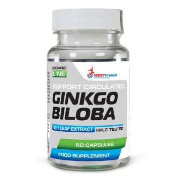 WestPharm Ginkgo Biloba 60 капс-0