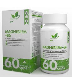 NaturalSupp Magnesium B6 60 капс