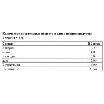 FitMax L-Glutamine 300 гр-1