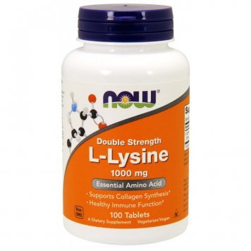 NOW Lysine 100 таб-0