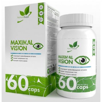 NaturalSupp Maximal Vision 60 капс-0