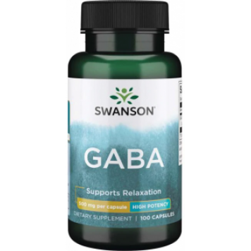Swanson GABA 500 mg  100 капс-0
